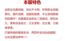 梦想90全职业完美技能，优化不卡顿，职业二觉被动，合金战士，三女圣职，五女鬼，三暗夜使者